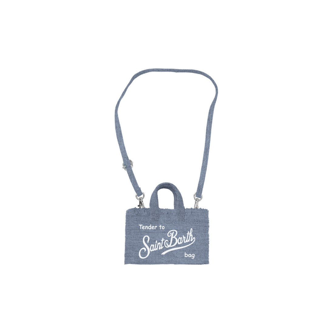 Mc2 Saint Barth phone bag in lino color denim