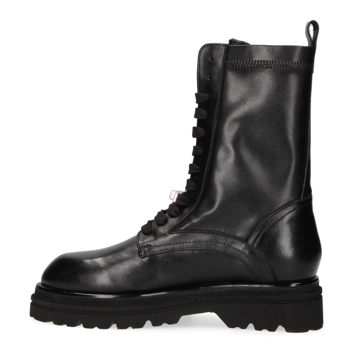 Gio+ anfibio Nicole fibbia pelle nera