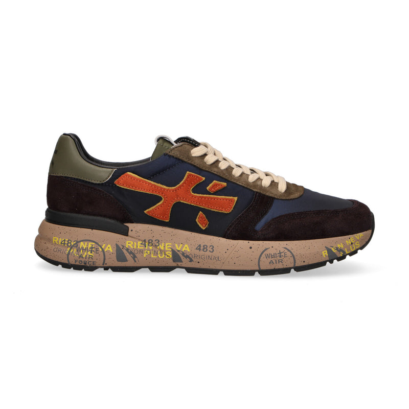 Premiata sneaker Mick camoscio blu