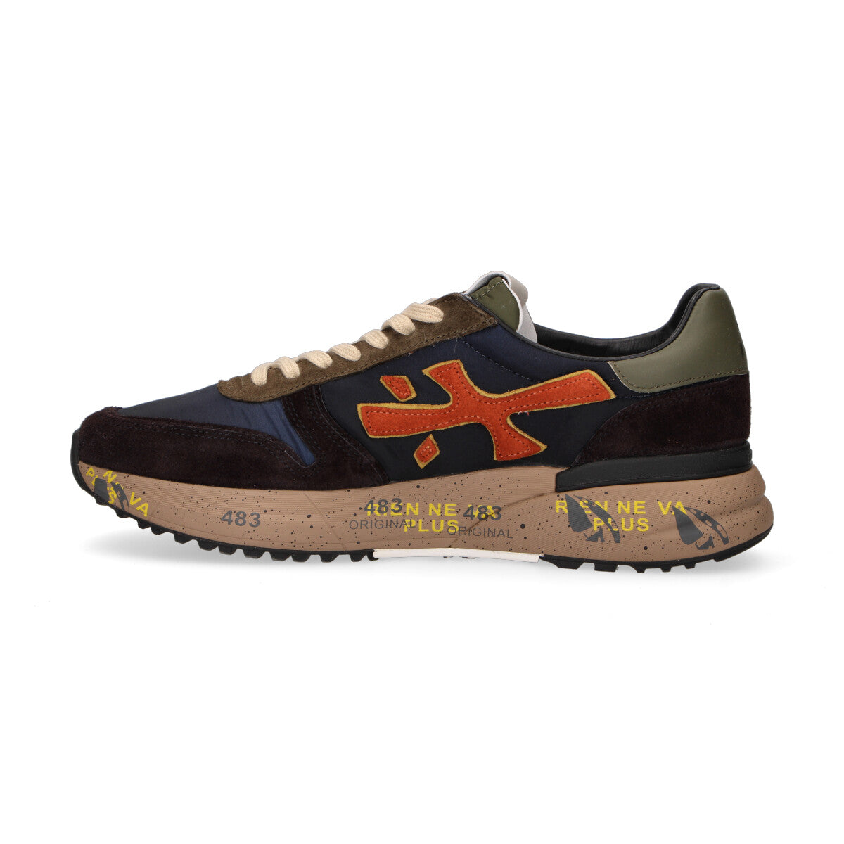Premiata sneaker Mick camoscio blu