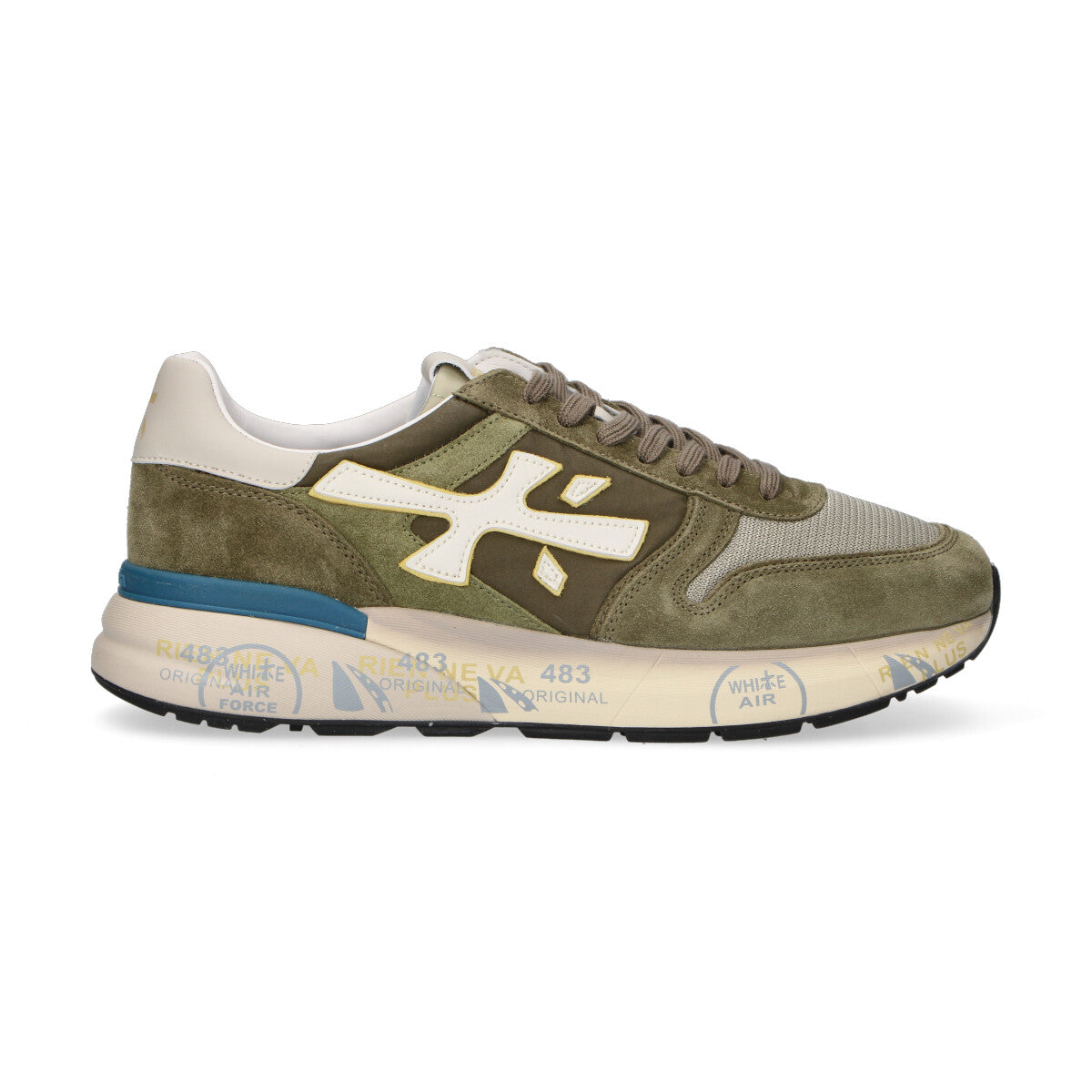 Premiata sneaker Mick camoscio verde