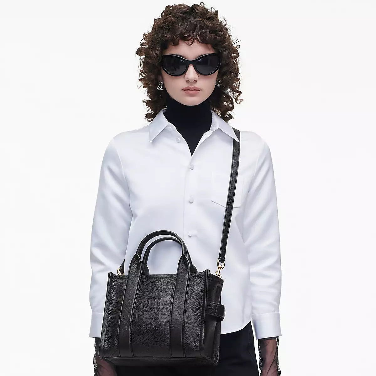 Marc Jacobs The Tote Bag Piccola pelle nera