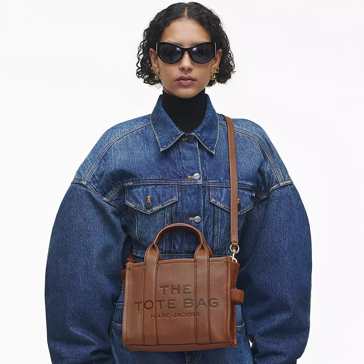 Marc Jacobs The Tote Bag piccola pelle cuoio