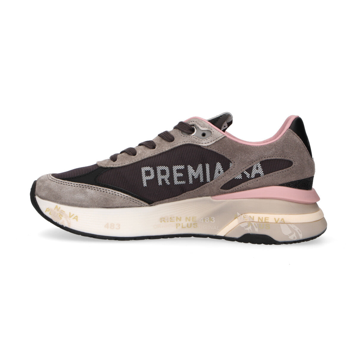 Premiata sneaker Moerund camoscio tortora