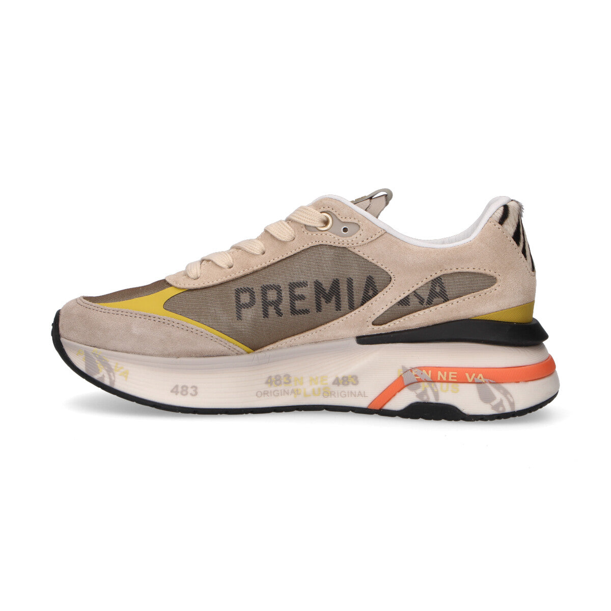 Premiata sneaker Moerund cavallino beige