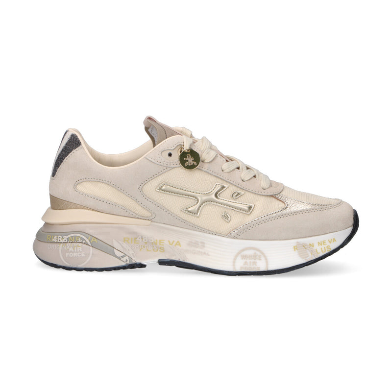 Premiata sneaker Moerund in nylon beige