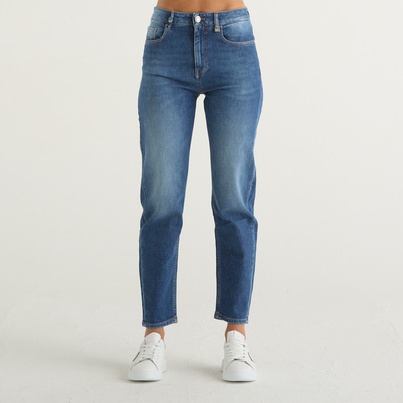 Tramarossa jeans monica mum denim cotone sky