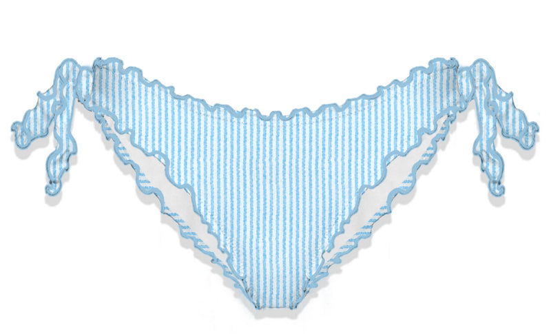 Mc2 Saint Barth slip mare seersucker stripes