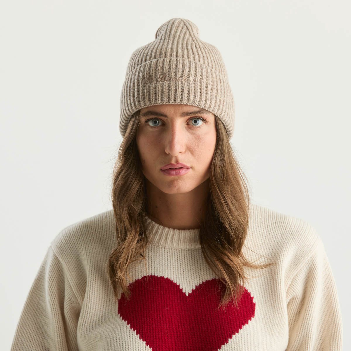 MC2 Saint Barth berretto beige