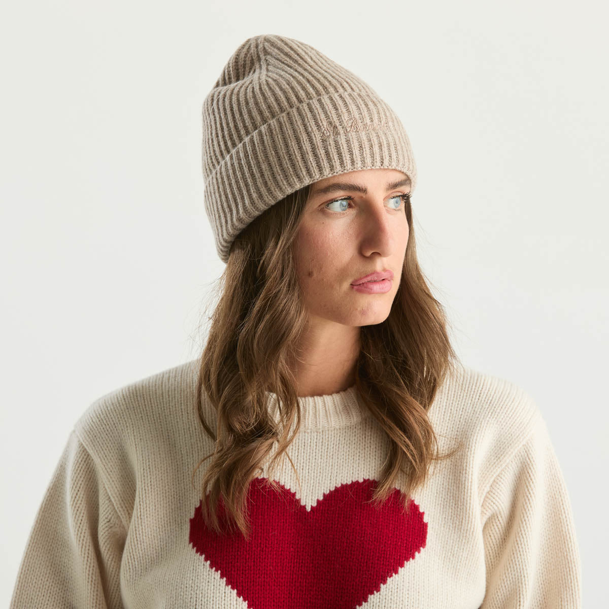 MC2 Saint Barth berretto beige