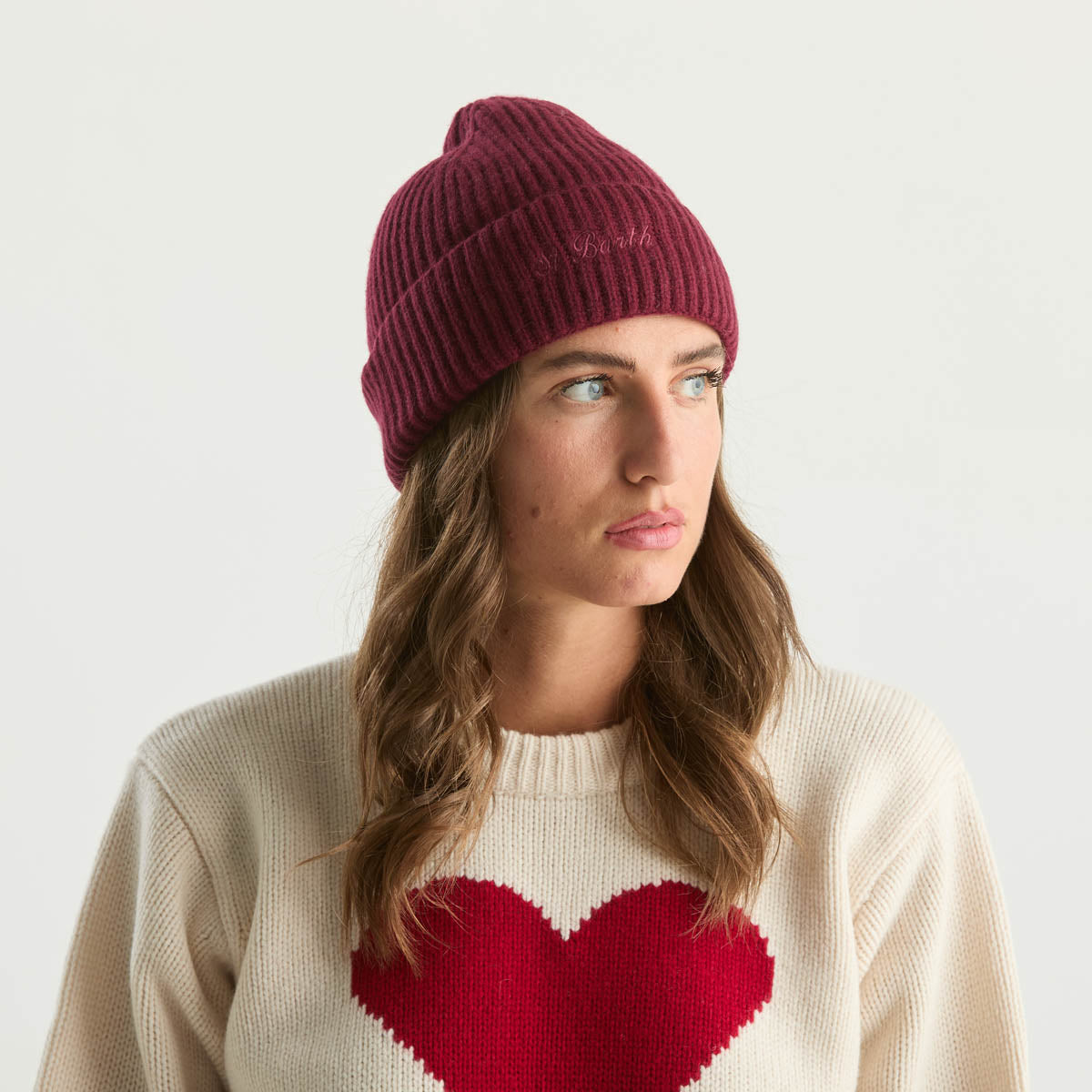 MC2 Saint Barth berretto bordeaux