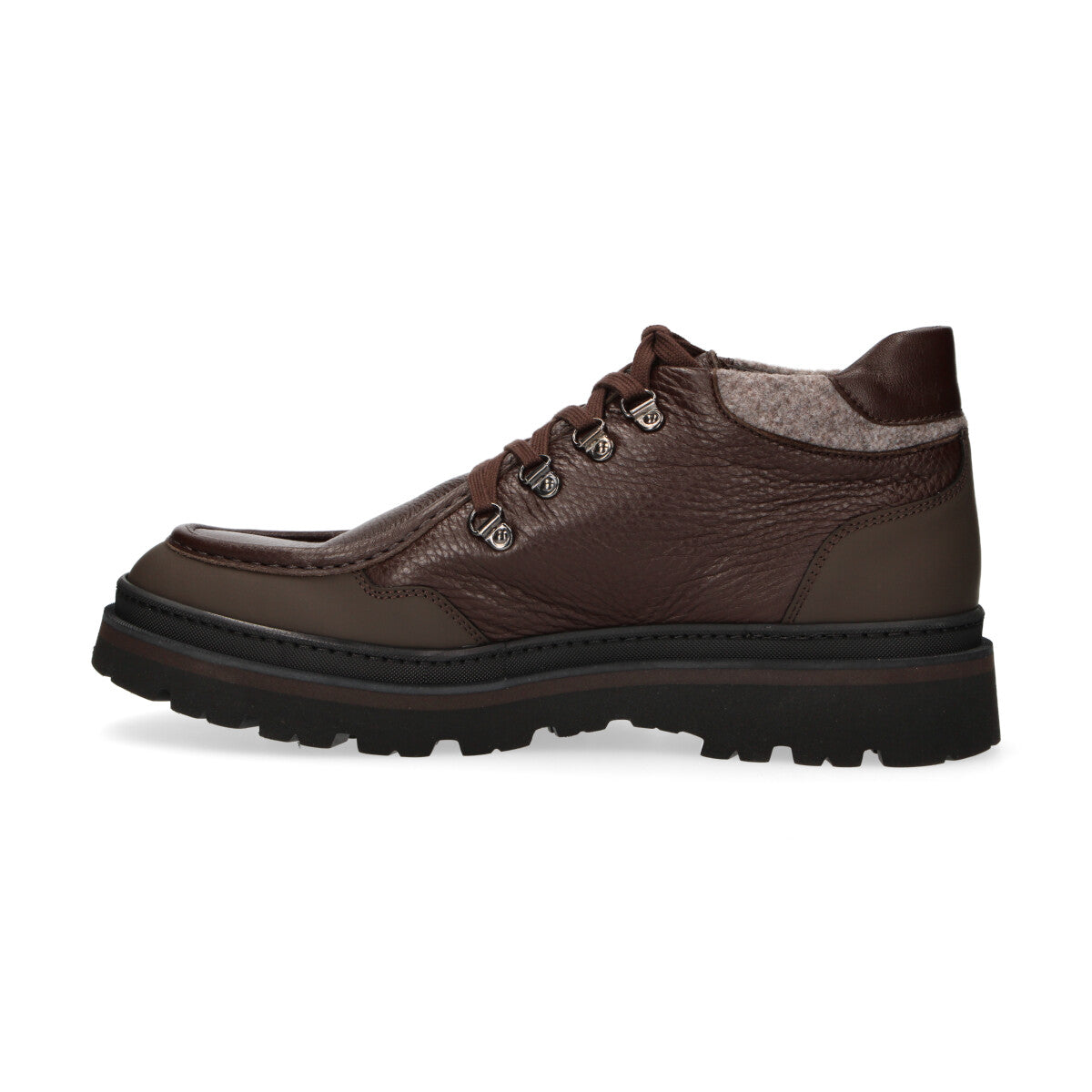 Testoni polacchino Bormio pelle testa di moro