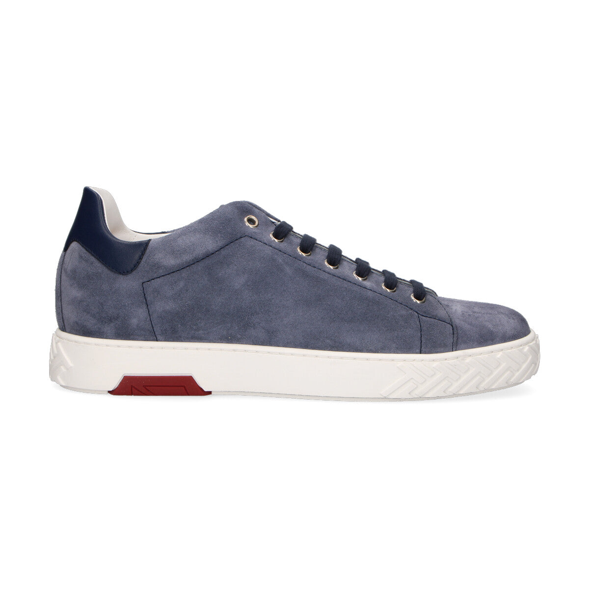 Testoni sneaker Ravenna camoscio azzurra