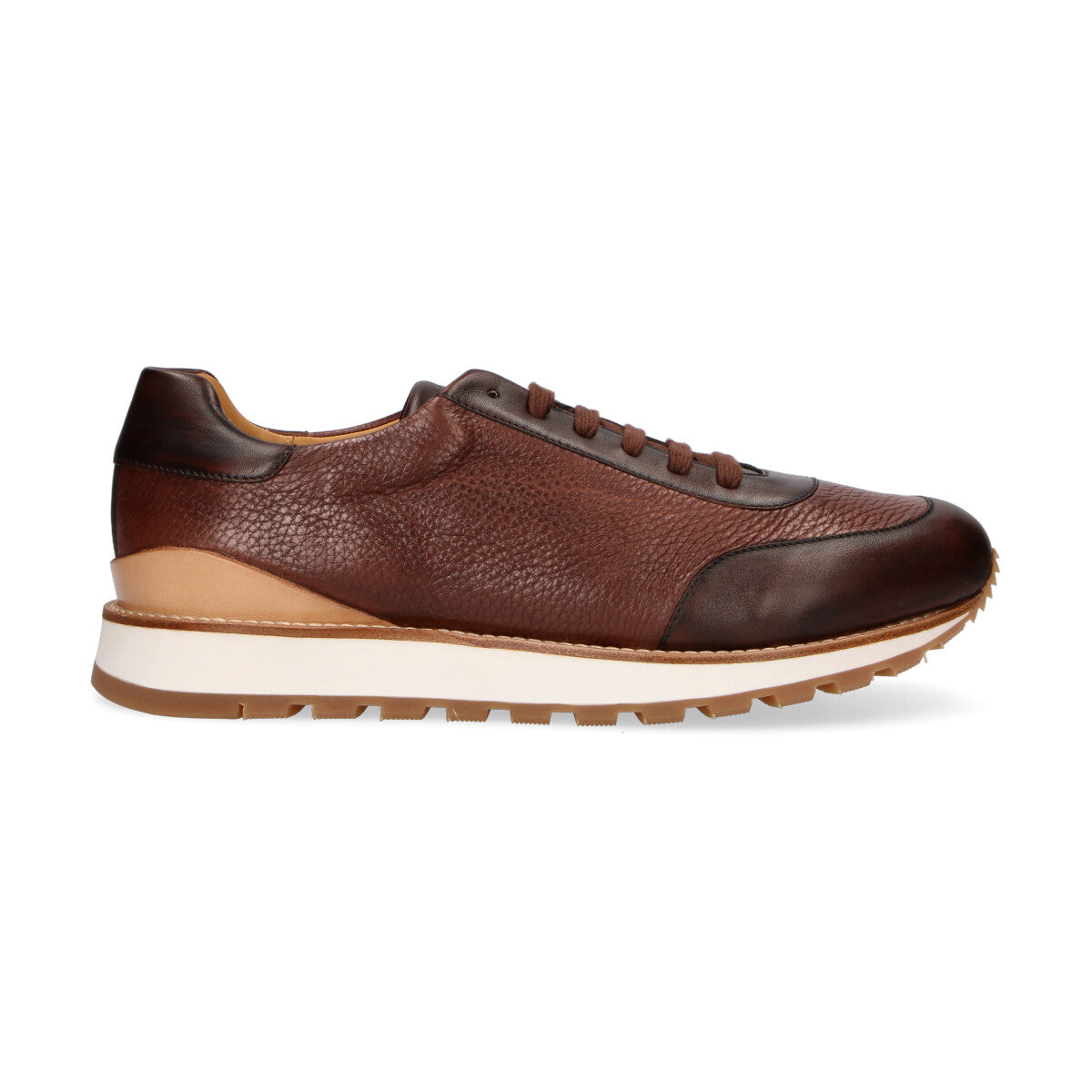 Testoni sneaker Moena in pelle marrone