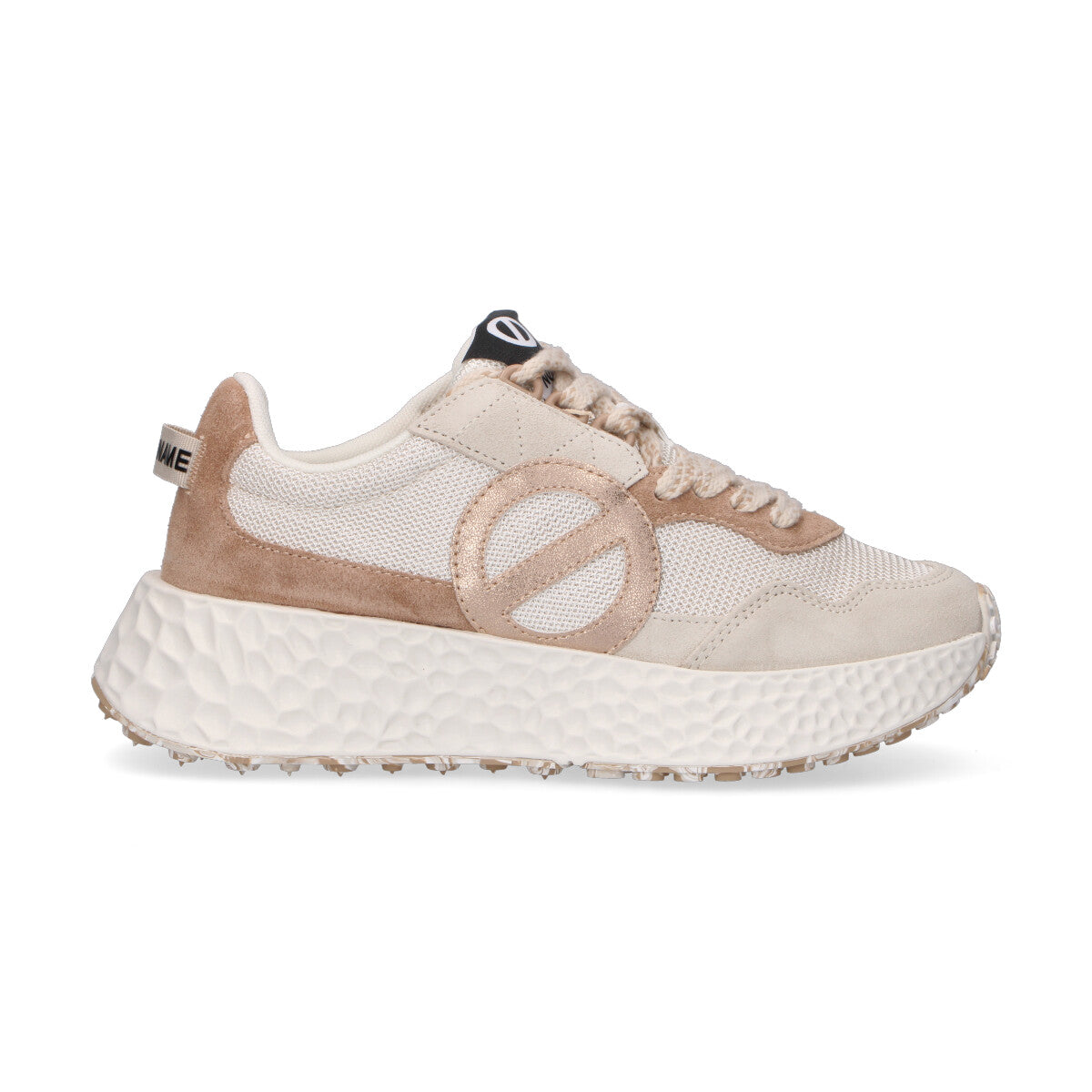 No Name sneaker Carter Jogger nylon panna beige