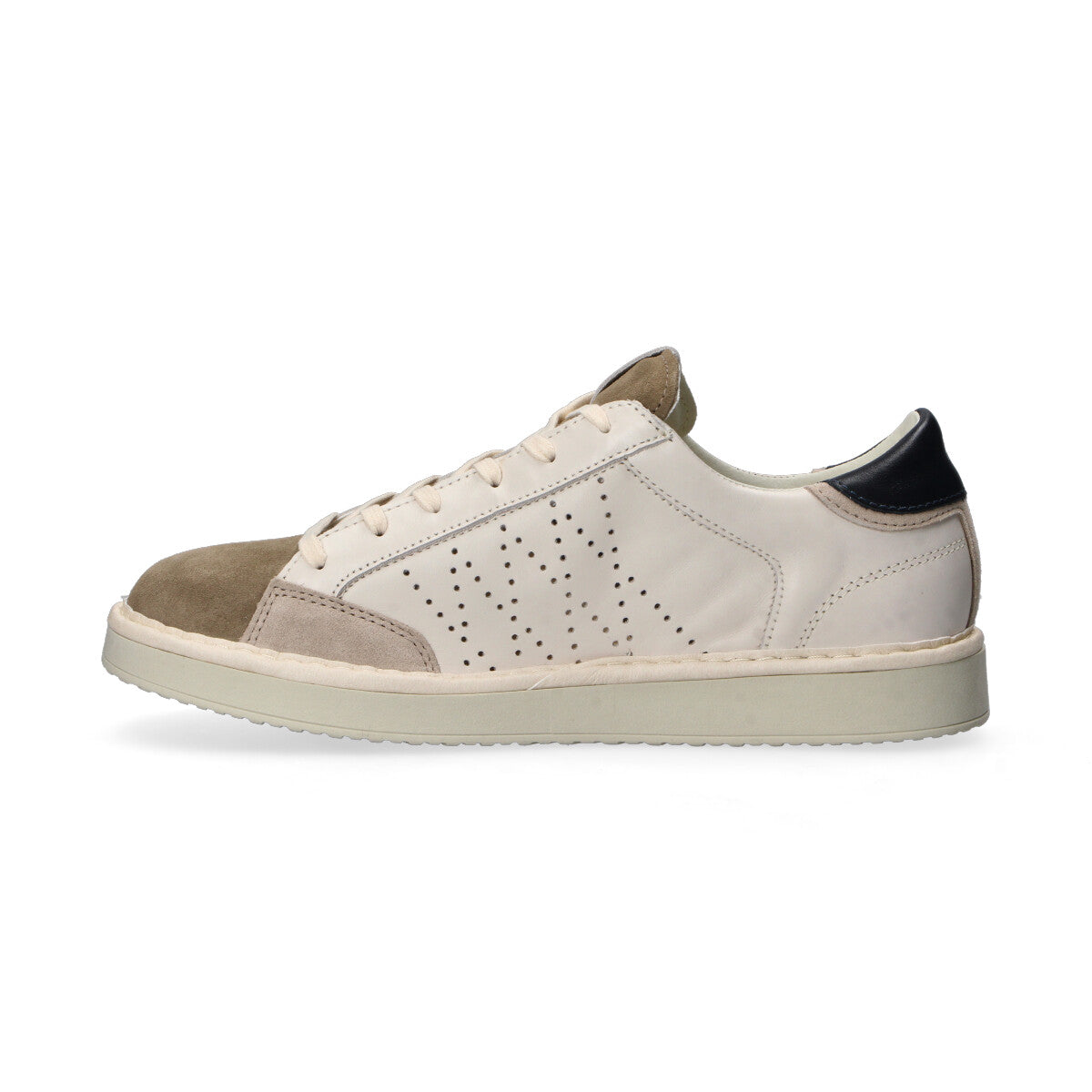 Panchic sneaker Lace Up pelle beige blu