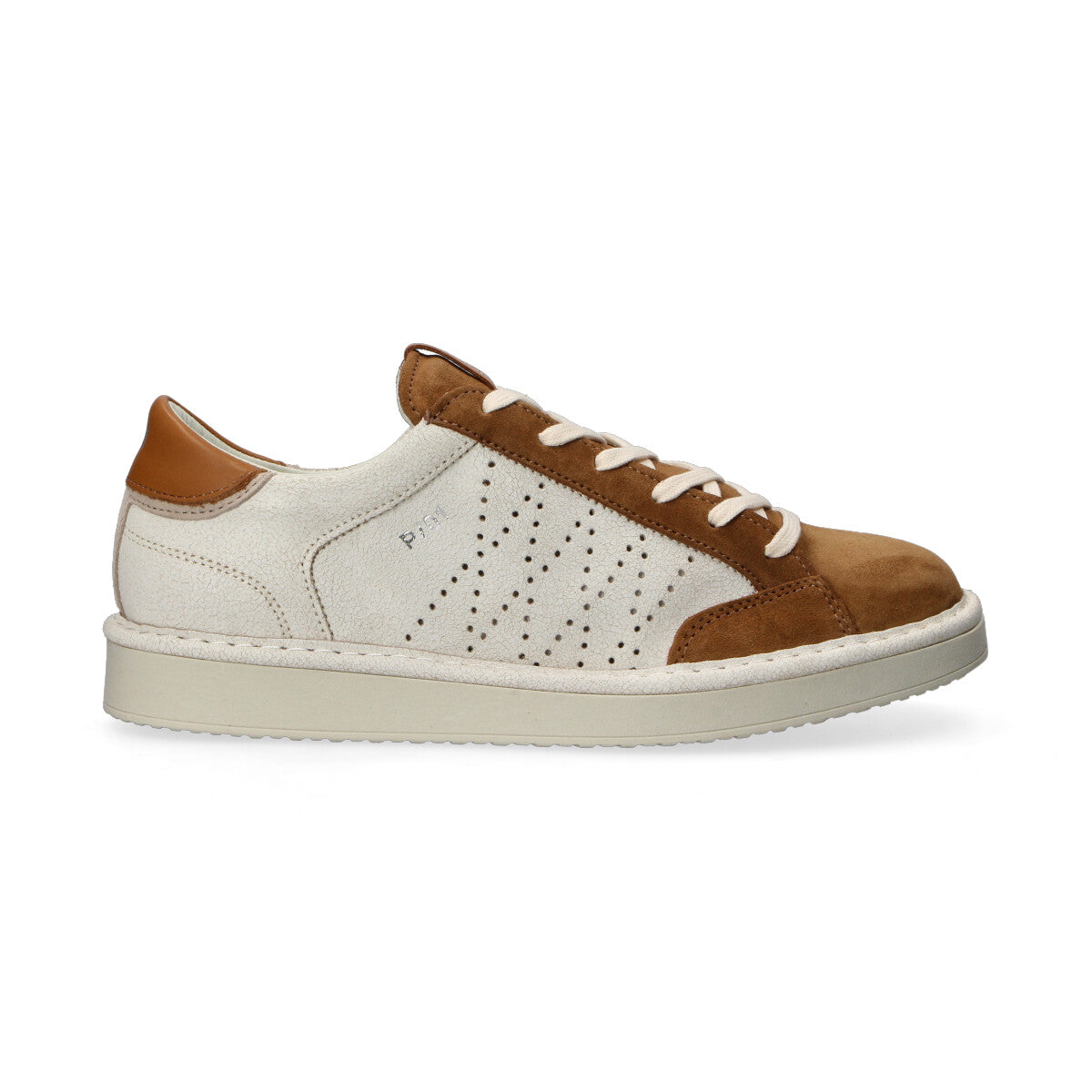 Panchic sneaker Lace Up cracked cuoio