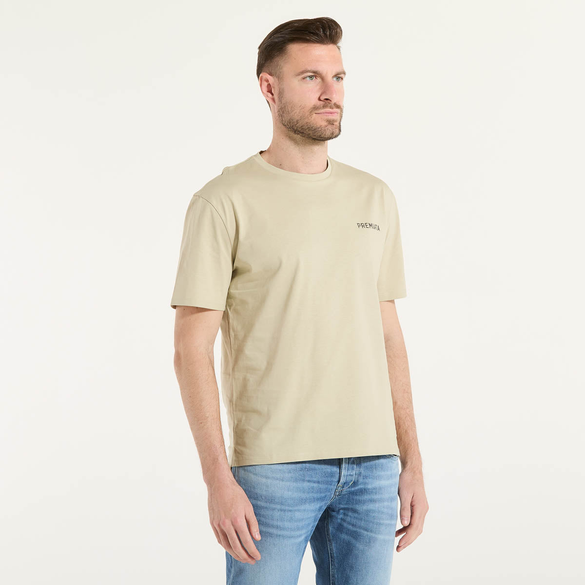 Premiata t-shirt girocollo logata tessuto verde