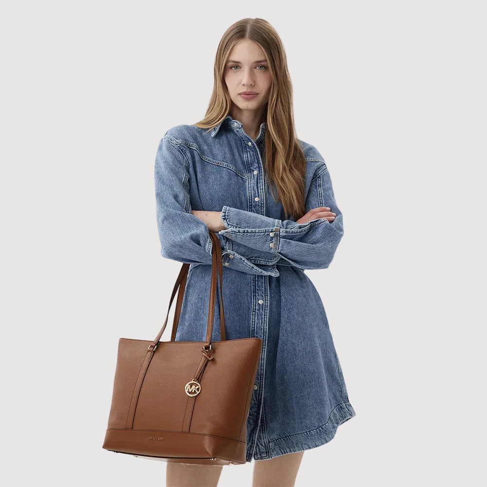 Michael Kors borsa Andie in pelle cuoio