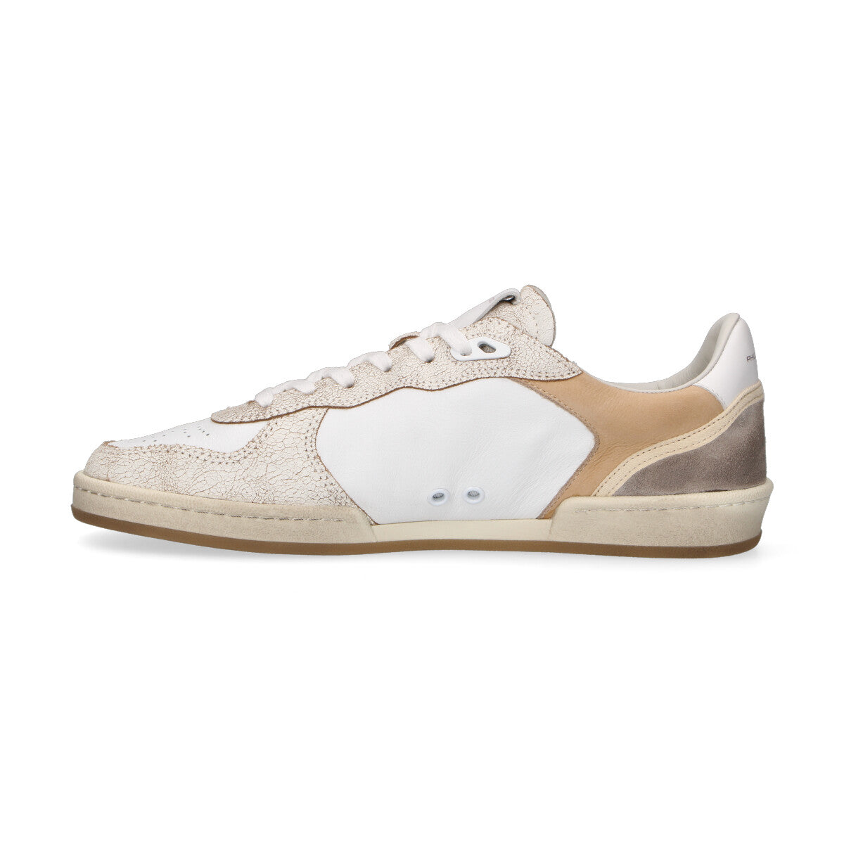 Philippe Model sneaker Pgal pelle bianco sabbia
