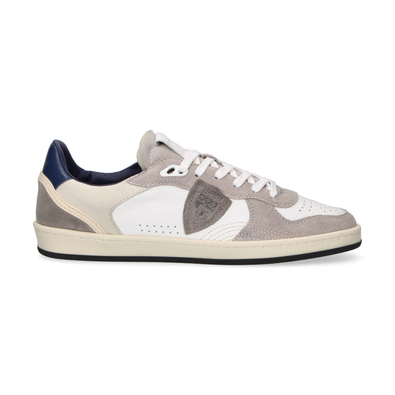 Philippe Model sneaker Pgal pelle bianco grigio