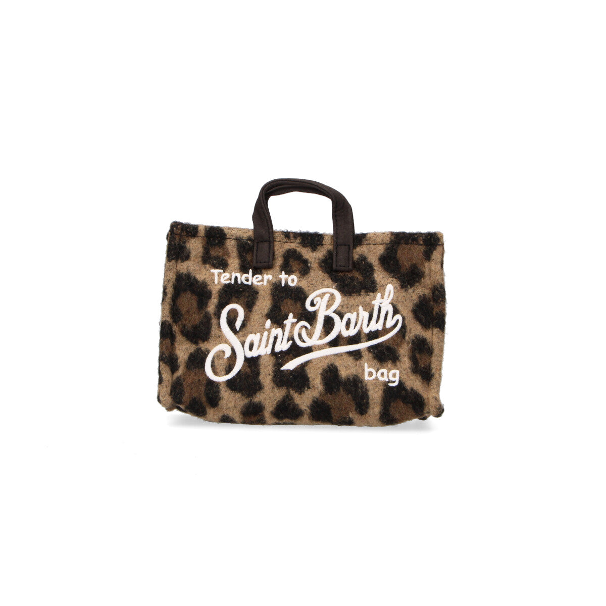 Mc2 Saint Barth phone bag in lana leopardata