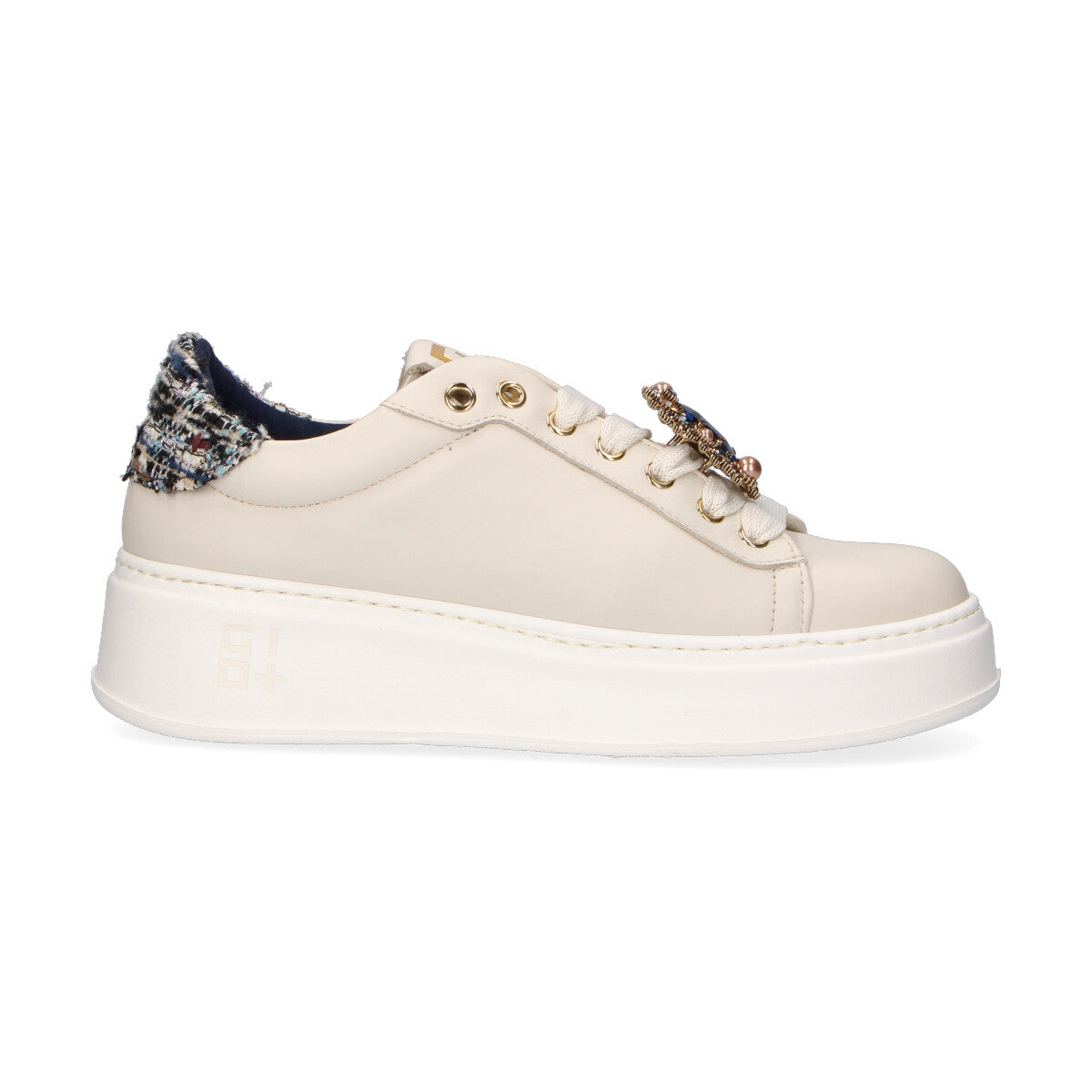 Gio+ sneaker Rose pelle bianca