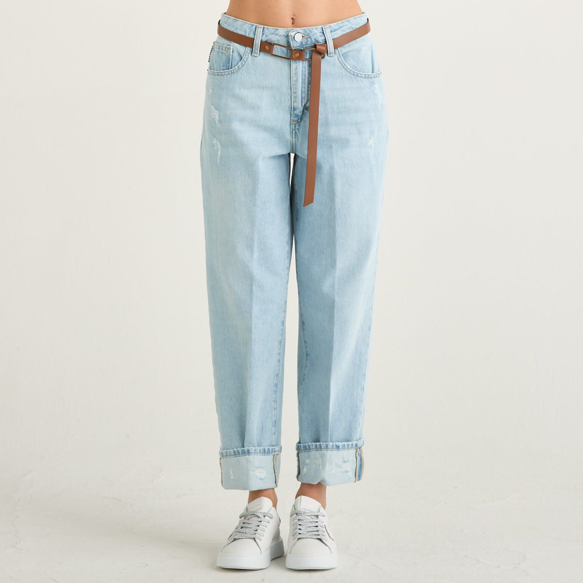 Haveone jeans mandy in denim chiaro stretch