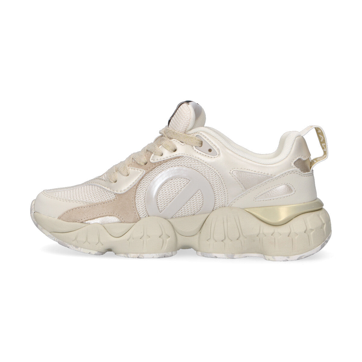 No Name sneaker Krazee Runner nylon panna