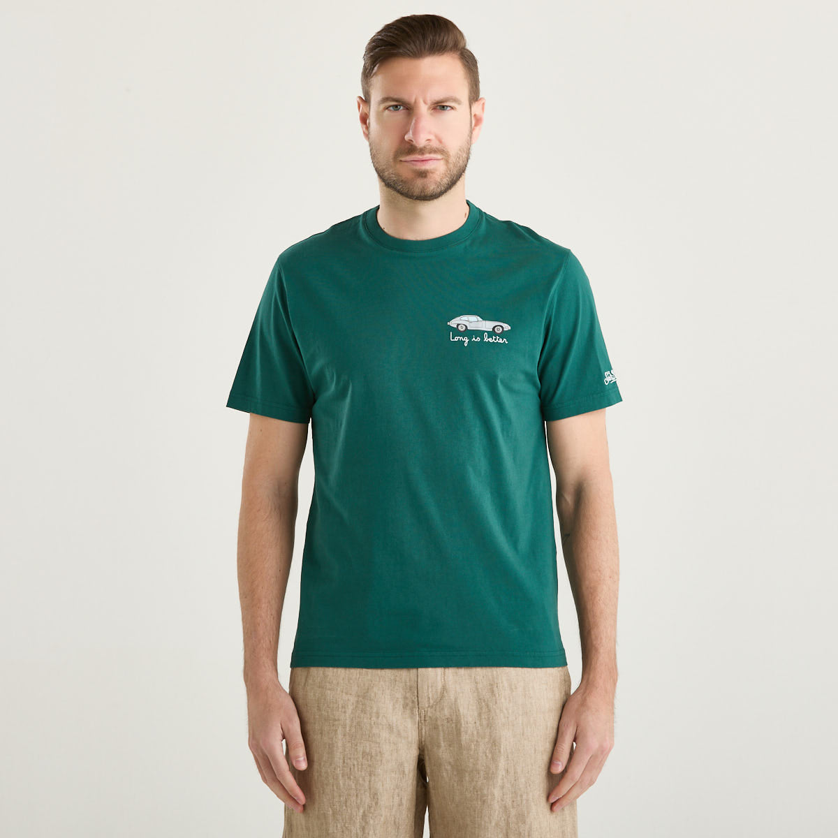 Mc2 Saint Barth t-shirt "long is better" bianca