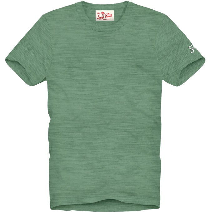 Mc2 Saint Barth t-shirt president tessuto verde