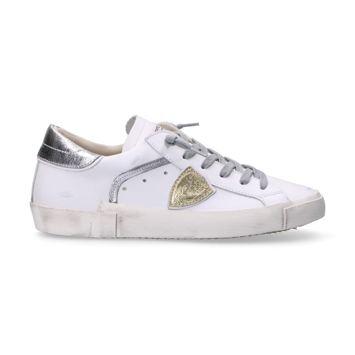 Philippe Model sneaker PRSX veau metal bianca