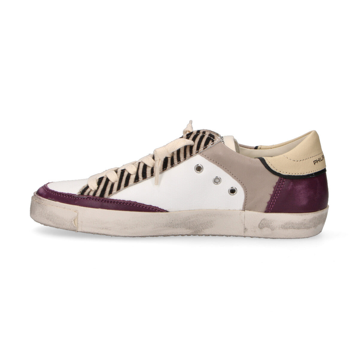 Philippe Model sneaker Paris in cavallino zebrato