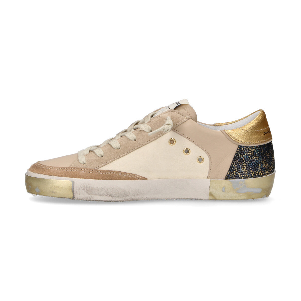 Philippe Model sneaker prsx mix pop metal beige