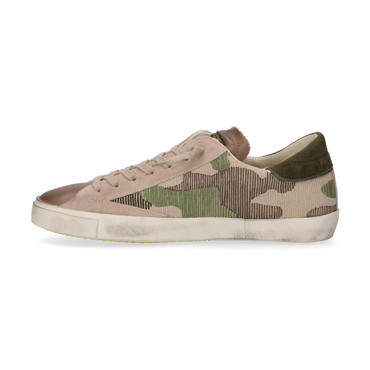 Philippe Model sneakers prsx camuflage beige verde