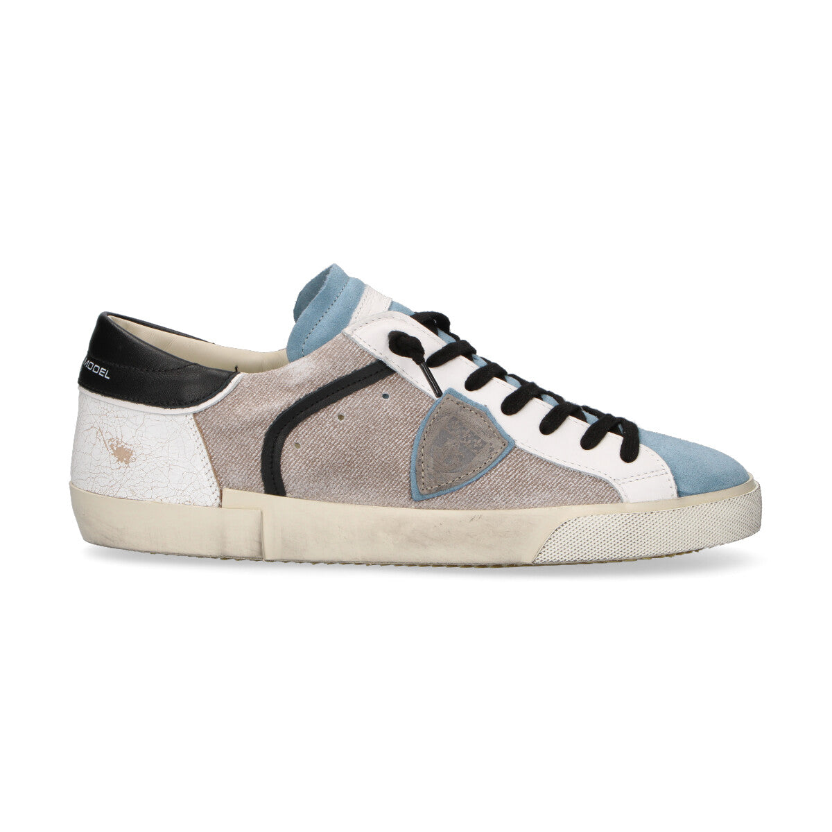 Philippe Model sneakers prsx mixage denim tortora