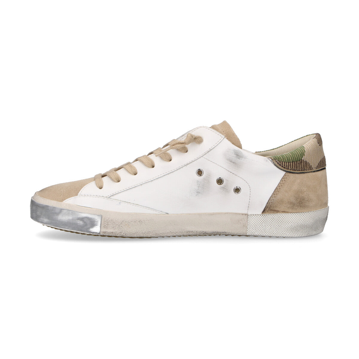 Philippe Model Sneaker prsx bianco beige camuflage