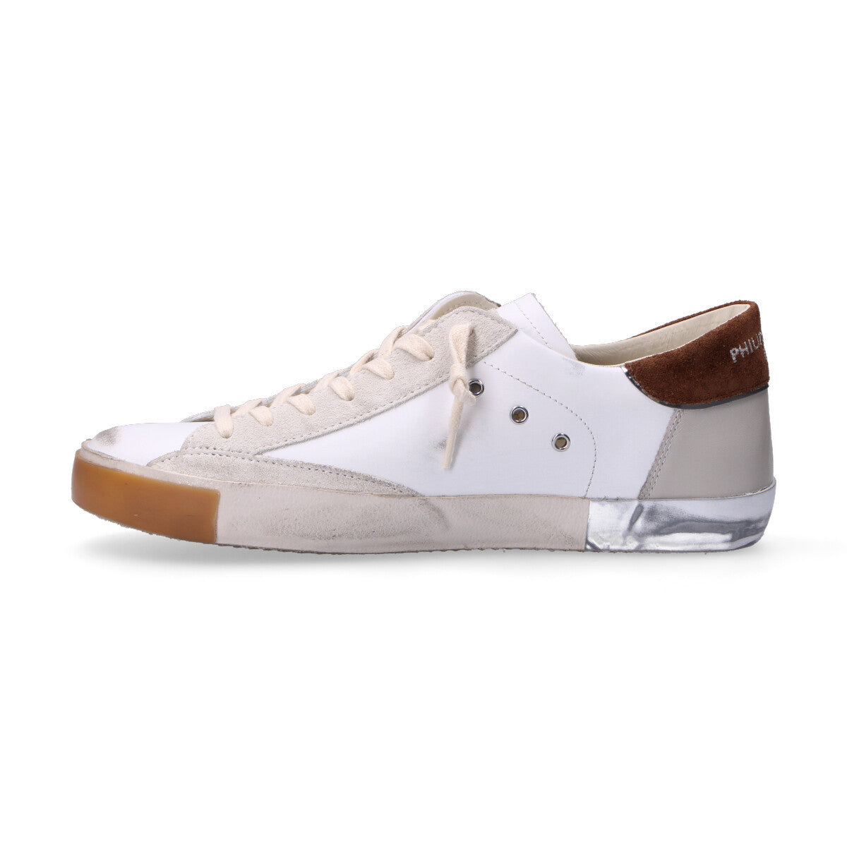 Philippe Model sneakers Prsx daim pop bianca