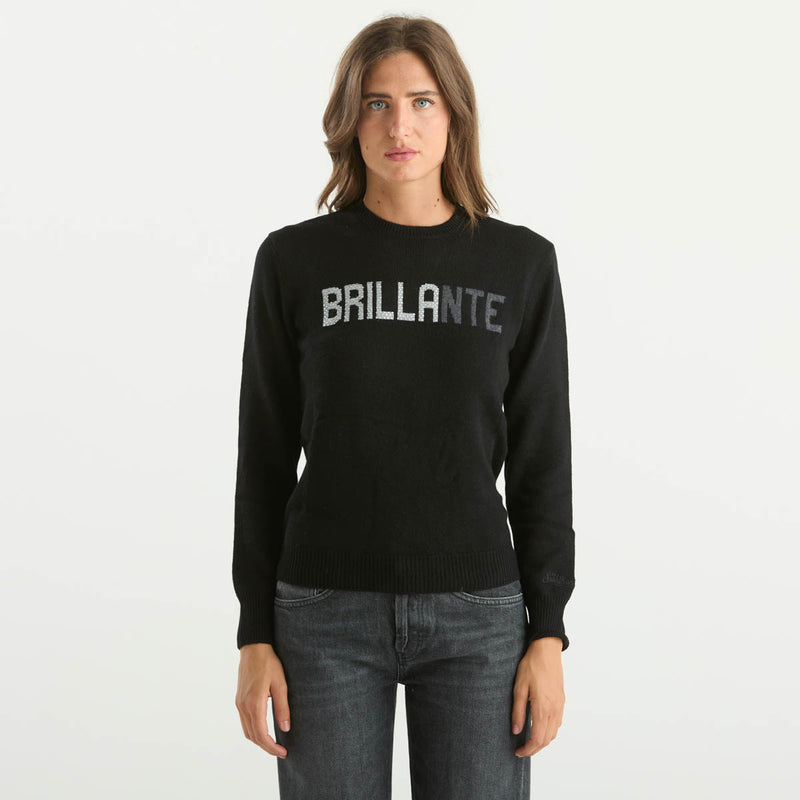 Mc2 Saint Barth maglione new queen brillante nero