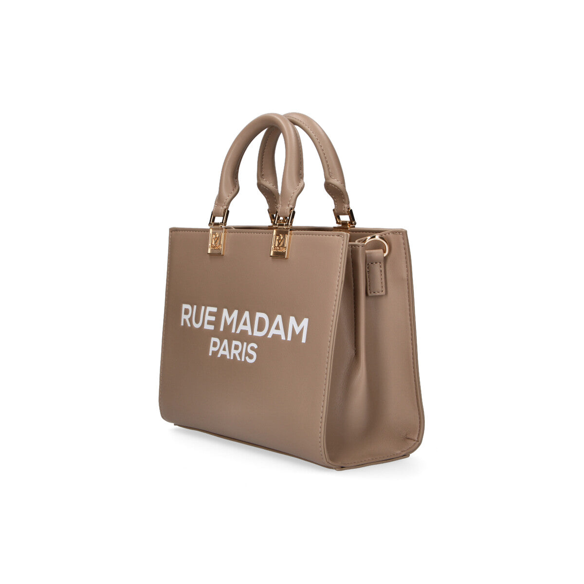 Borsa Rue Madam borsa Iconique mini tote tortora