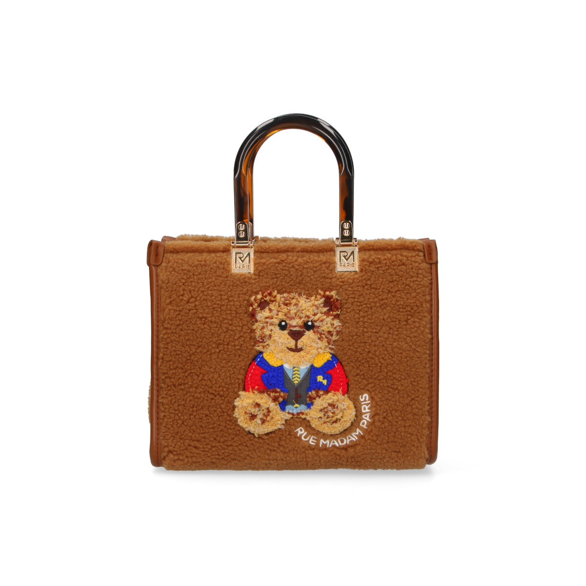 Rue Madam borsa Marvin mini tote cuoio