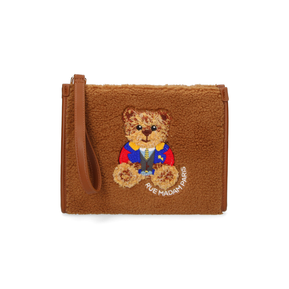 Rue Madam borsa Marvin clutch cuoio