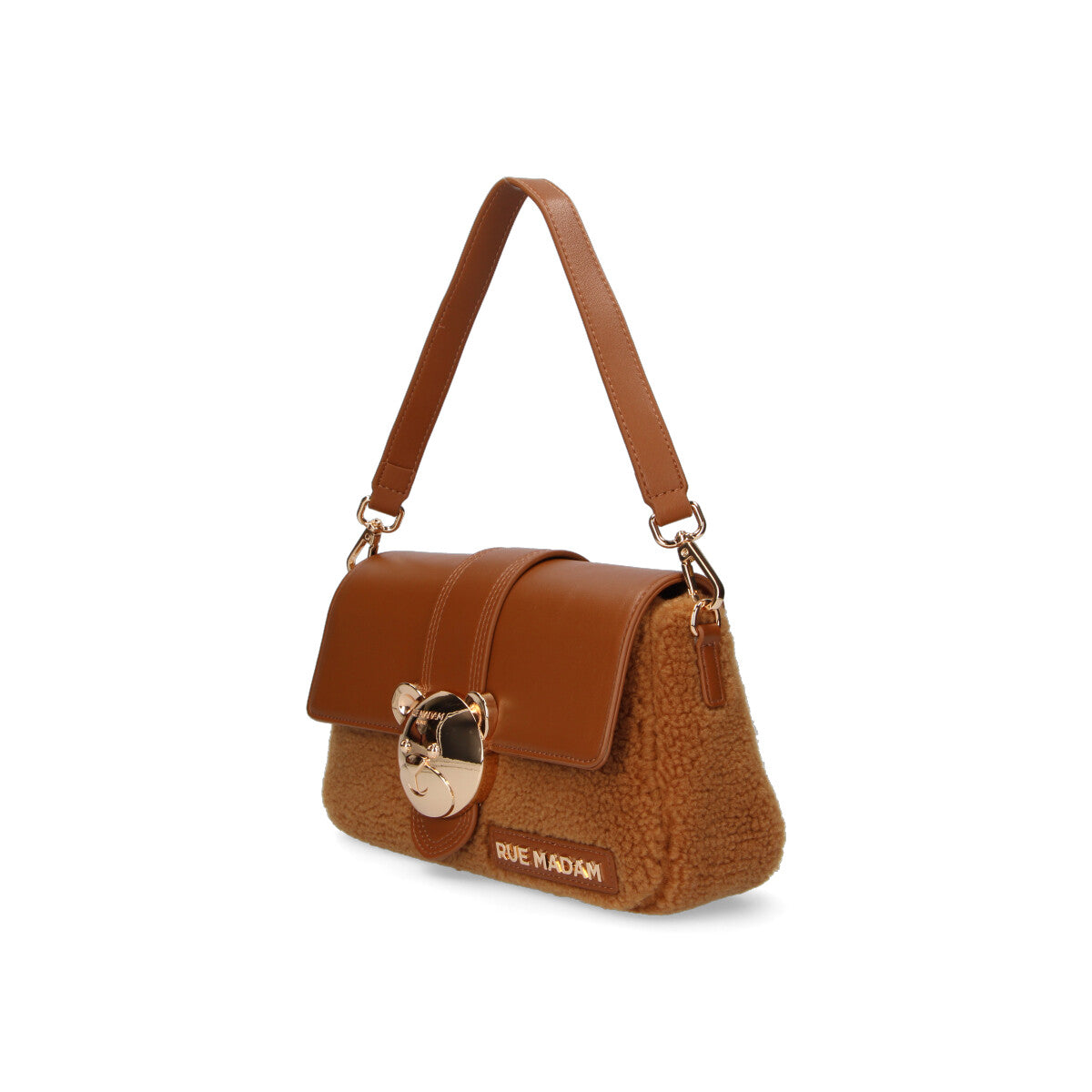 Rue Madam borsa Teddy it bag cuoio