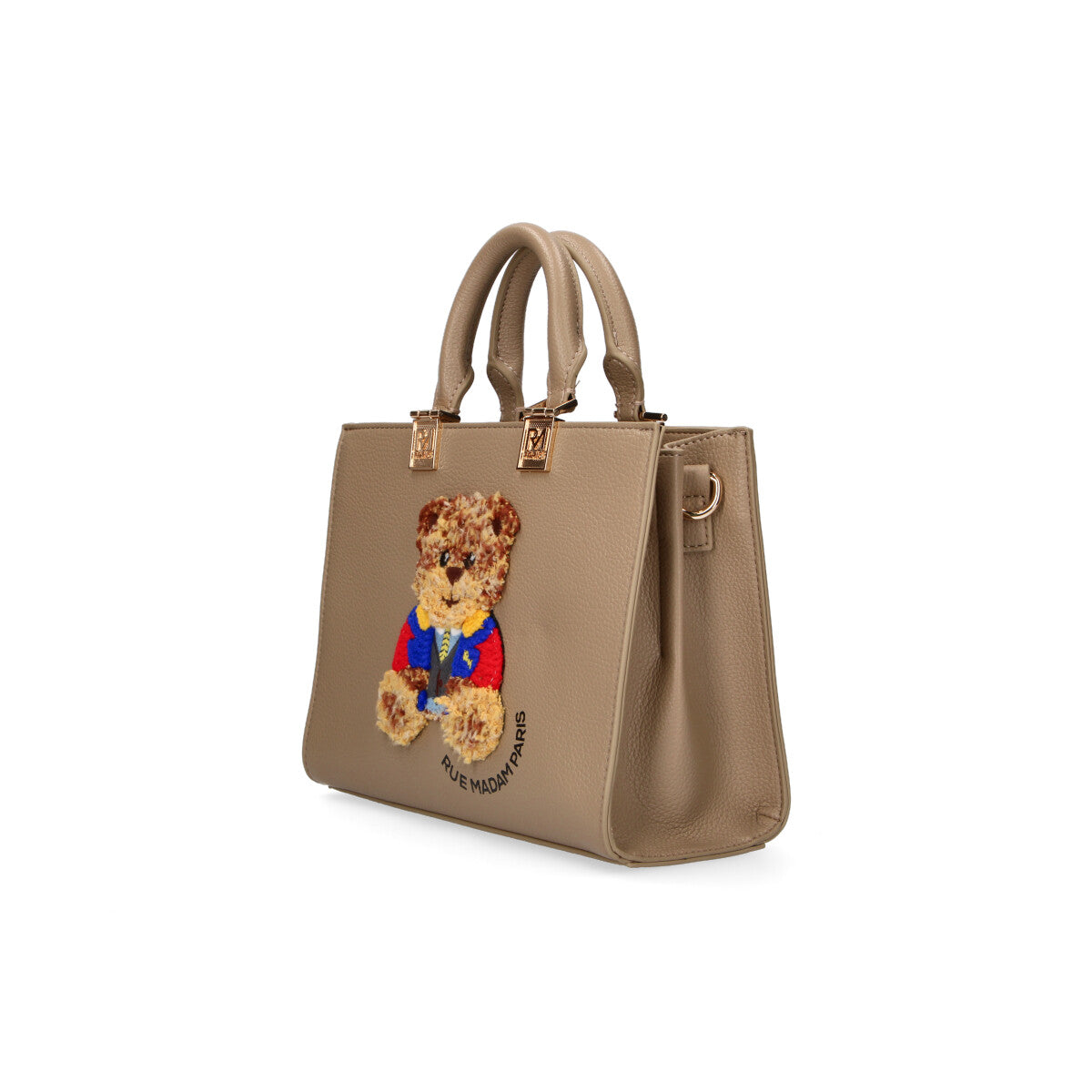 Rue Madam borsa Marvin mini tote tortora