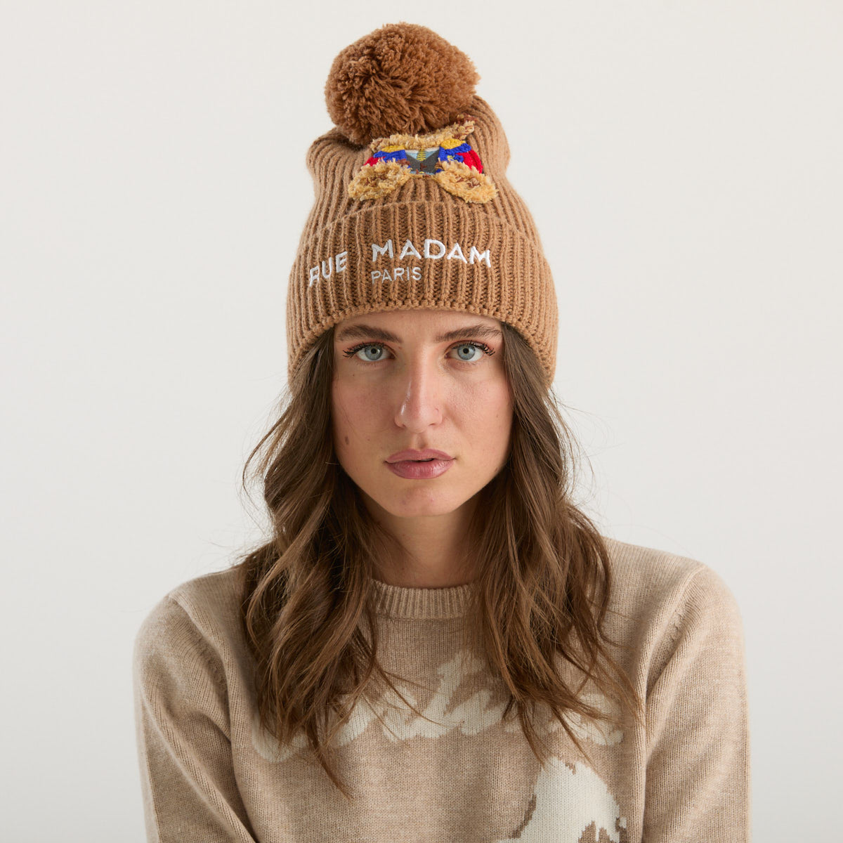 Rue Madam berretto Marvin soft caramel