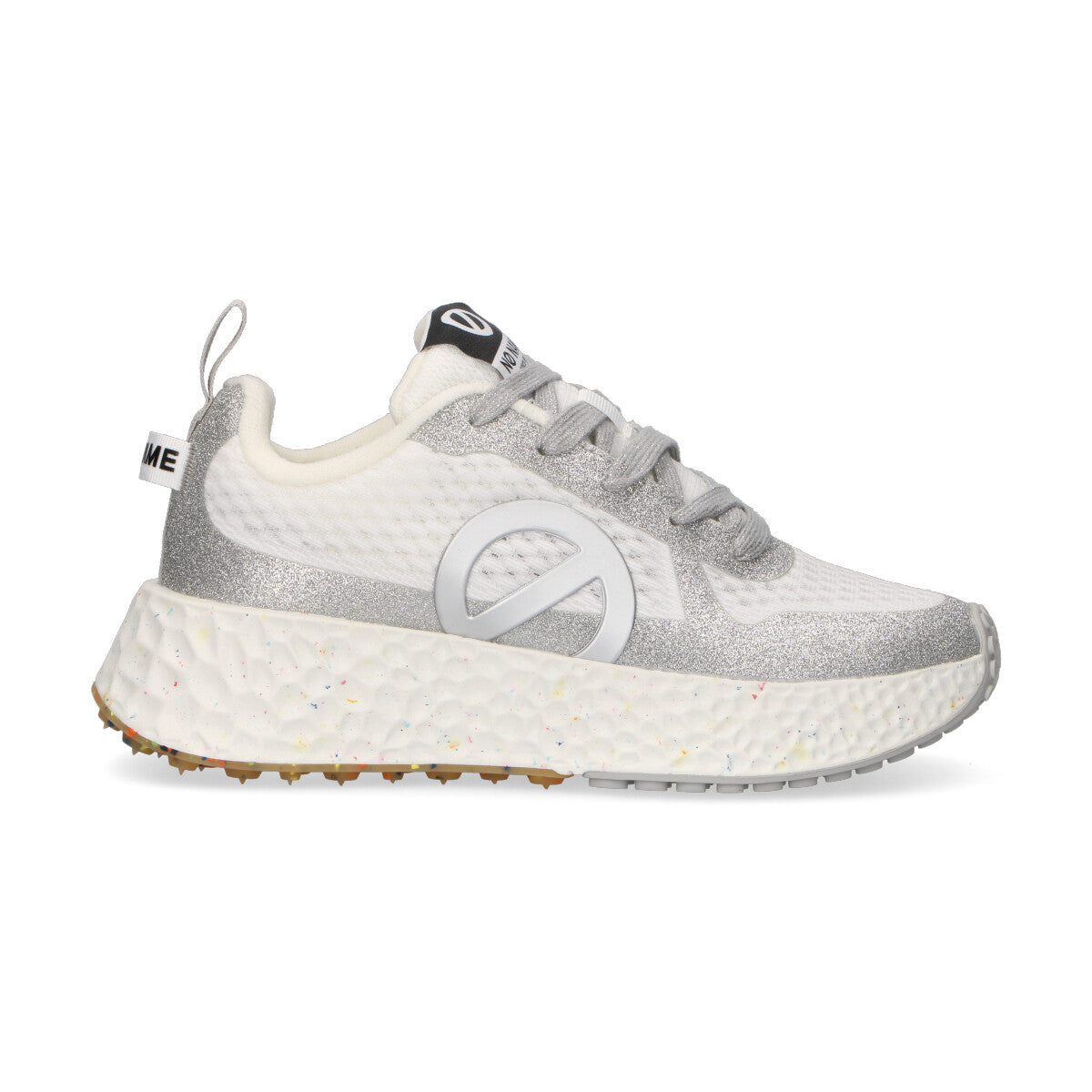 No Name sneaker Carter Fly Protect nylon argento