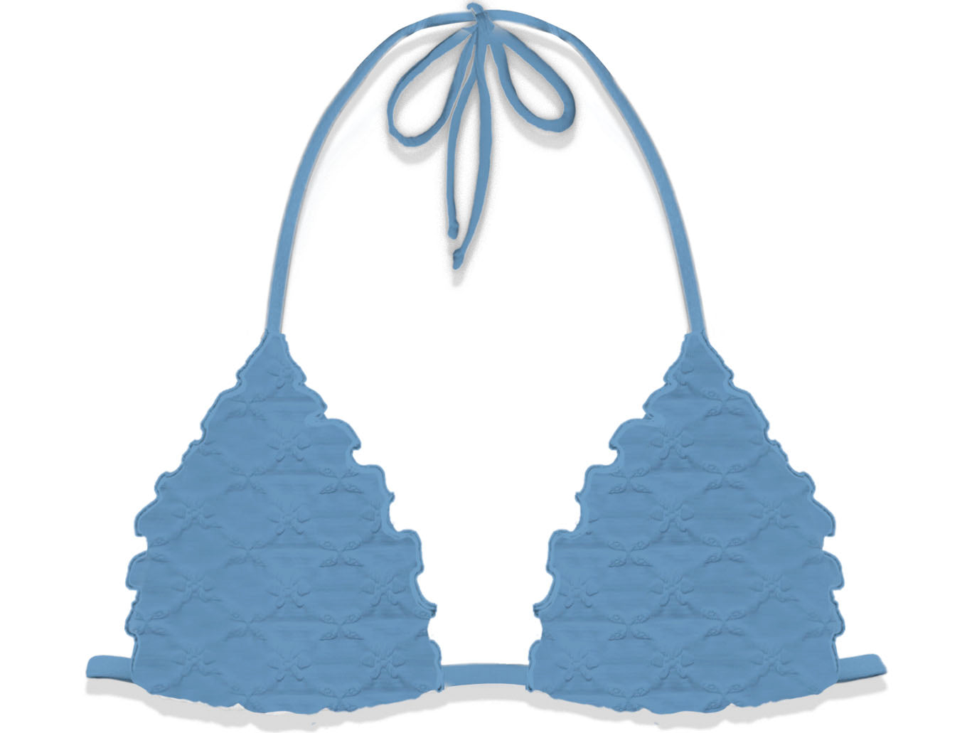 Mc2 Saint Barth bikini triangolo mini daisy avio