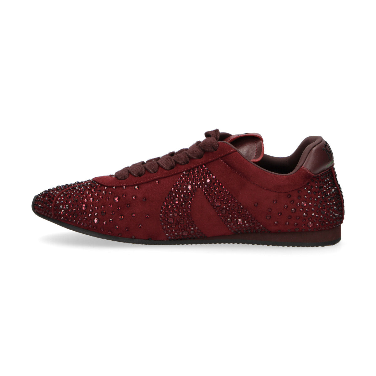 Massimo Santini sneaker Siri strass bordeaux