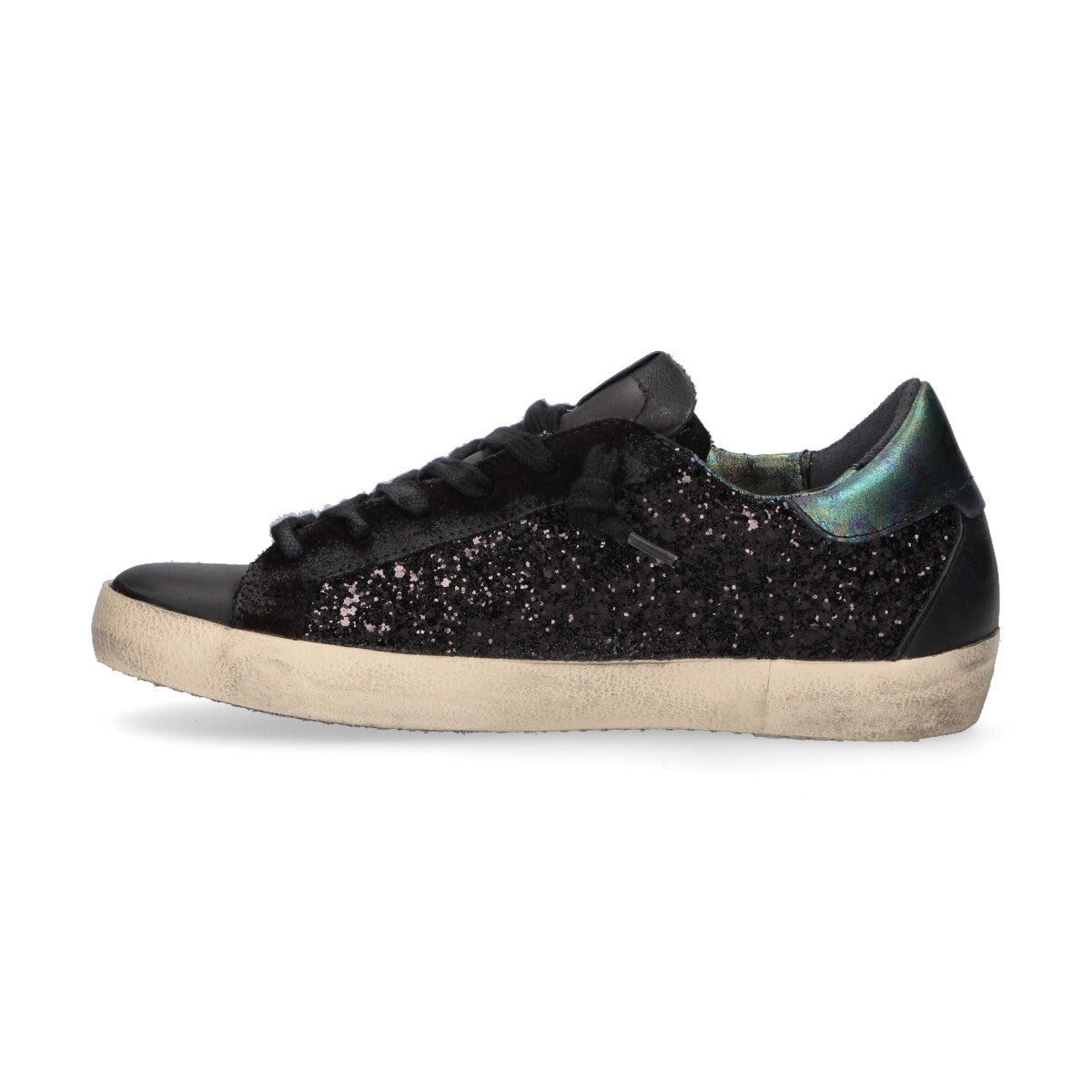 4B12 sneaker Suprime glitter nera