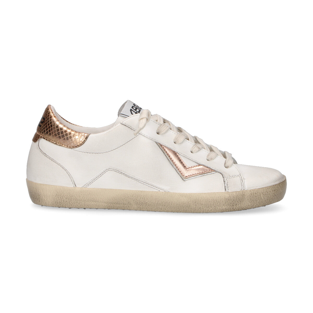 4B12 sneaker Suprime in pelle rose gold